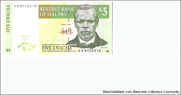 5 Kwacha Banknote