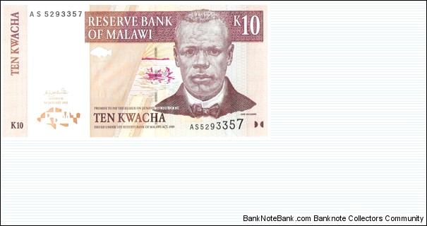 10 Kwacha Banknote