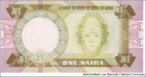 Banknote from Nigeria year 1984