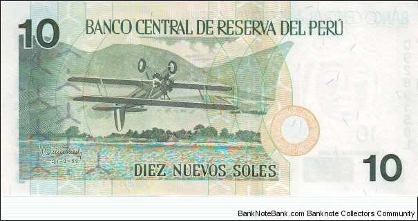 Banknote from Peru year 2006