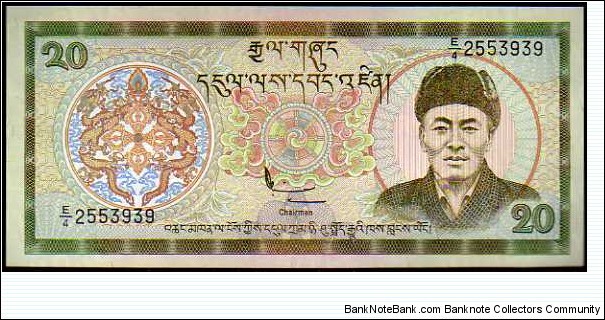 20 Ngultrum__
pk# 23 Banknote
