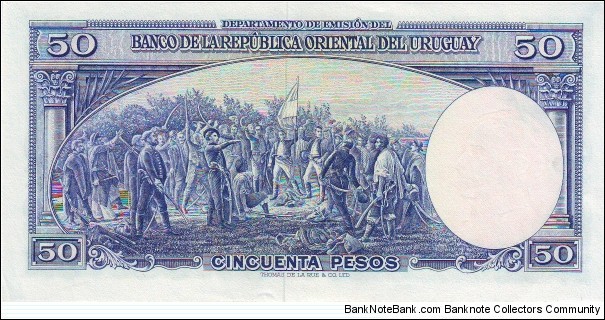 Banknote from Uruguay year 1939