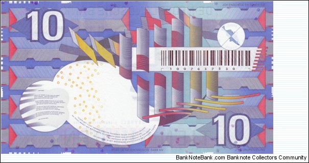 Banknote from Netherlands year 1997