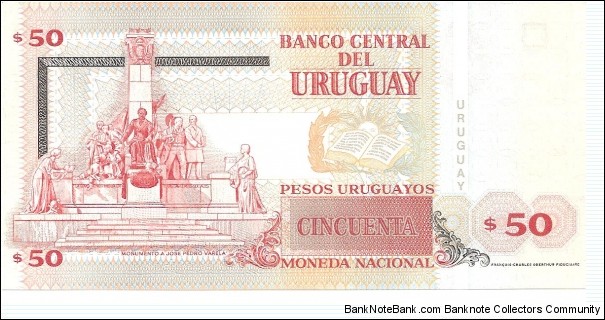 Banknote from Uruguay year 2008