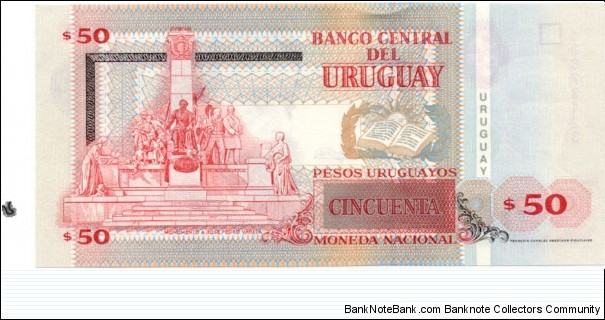 Banknote from Uruguay year 2003