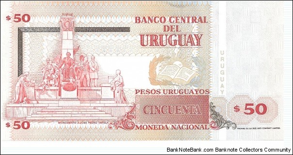 Banknote from Uruguay year 2000