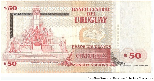 Banknote from Uruguay year 1994