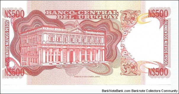 Banknote from Uruguay year 1985