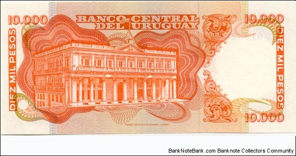 Banknote from Uruguay year 1974