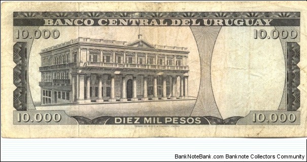 Banknote from Uruguay year 1967