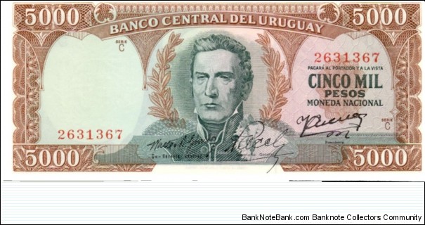 P50b - 5000 Pesos 
Series - C Banknote