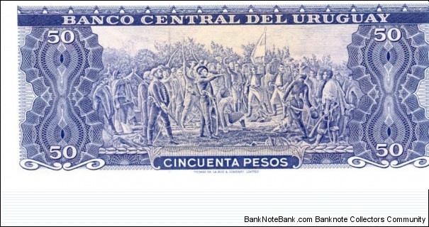 Banknote from Uruguay year 1967