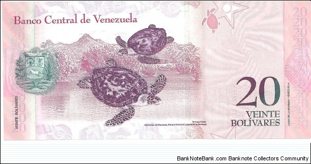 Banknote from Venezuela year 2007