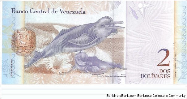 Banknote from Venezuela year 2008