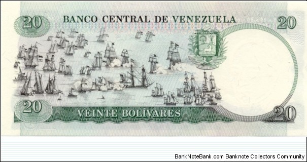 Banknote from Venezuela year 1987