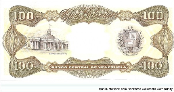 Banknote from Venezuela year 1998