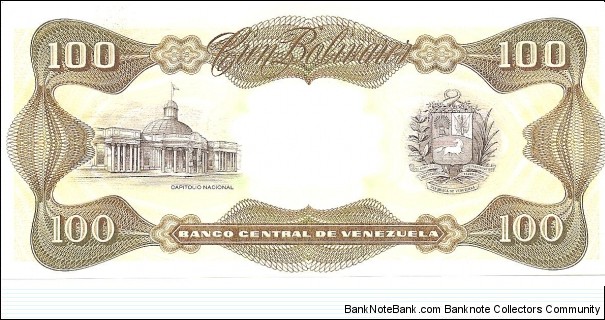 Banknote from Venezuela year 1998