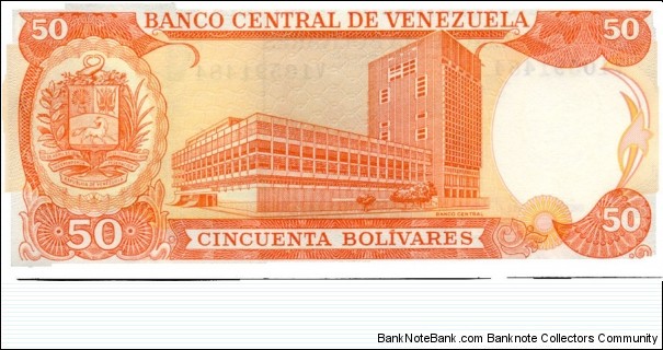 Banknote from Venezuela year 1992