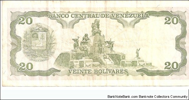 Banknote from Venezuela year 1998