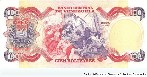 Banknote from Venezuela year 1980