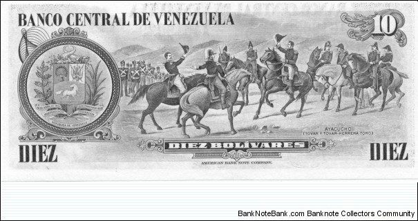 Banknote from Venezuela year 1980