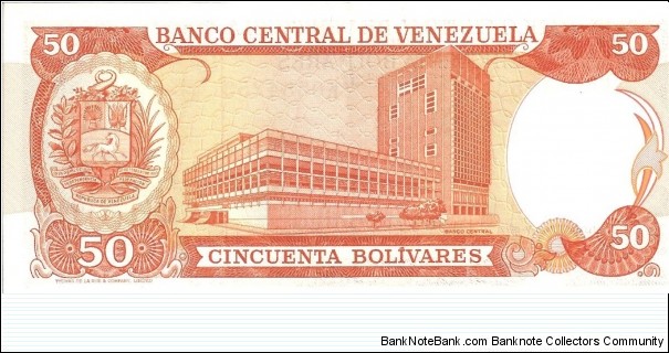 Banknote from Venezuela year 1977