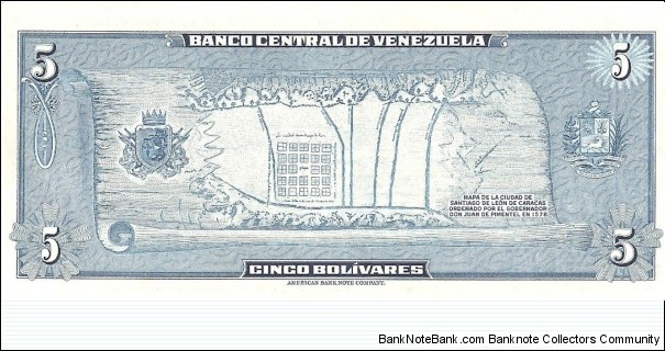 Banknote from Venezuela year 1966