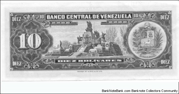 Banknote from Venezuela year 1963