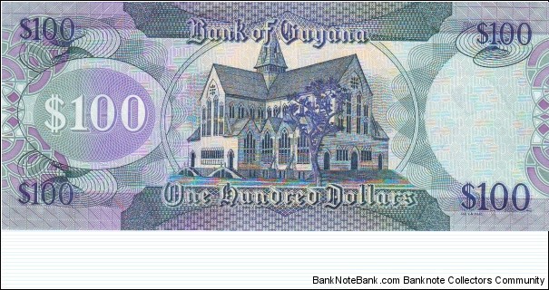 Banknote from Guyana year 2010