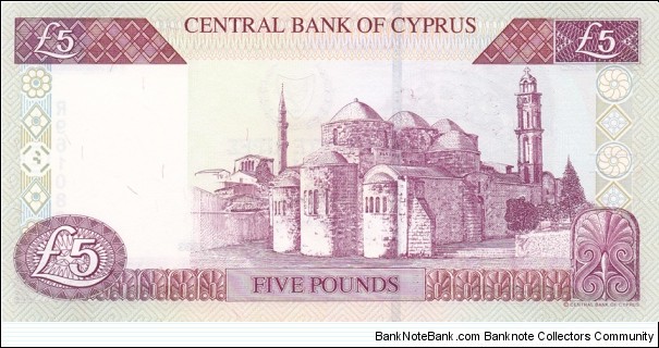 Banknote from Cyprus year 2003
