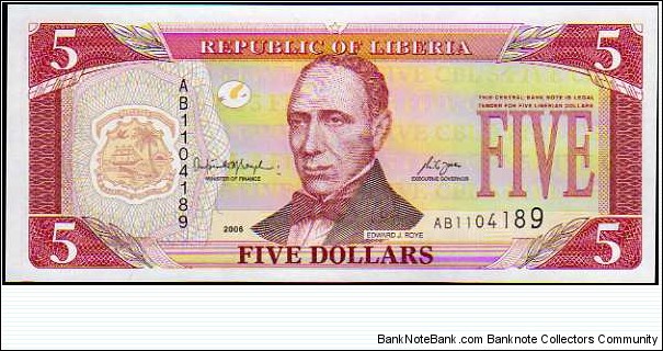 5 Dollars__
pk# 26 c Banknote