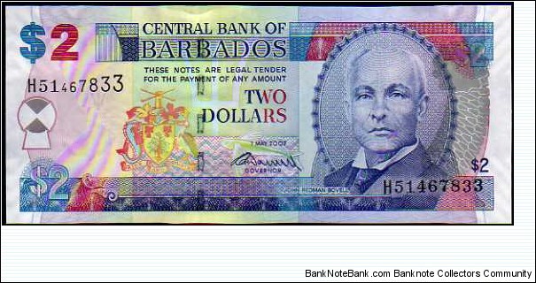 2 Dollars__
pk# 66 b__
 signature: Worrell__
01.05.2007 Banknote