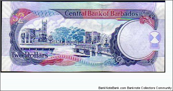 Banknote from Barbados year 2007