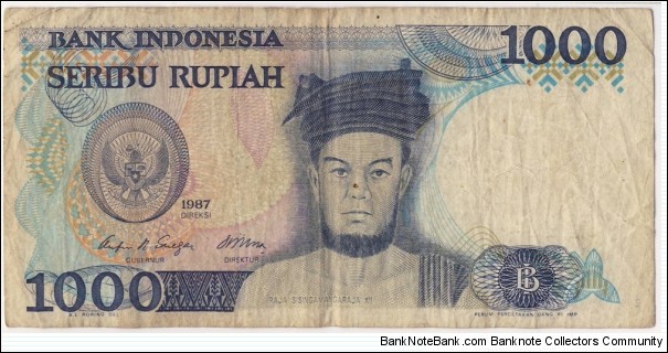 1000 Rupiah Banknote