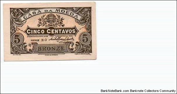 Banknote from Portugal year 0
