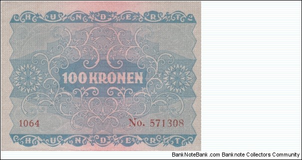 Banknote from Austria year 1922