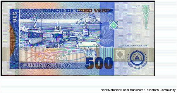 Banknote from Cape Verde year 2002