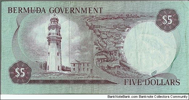 Banknote from Bermuda year 1970