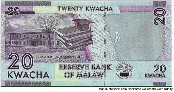 Banknote from Malawi year 2012