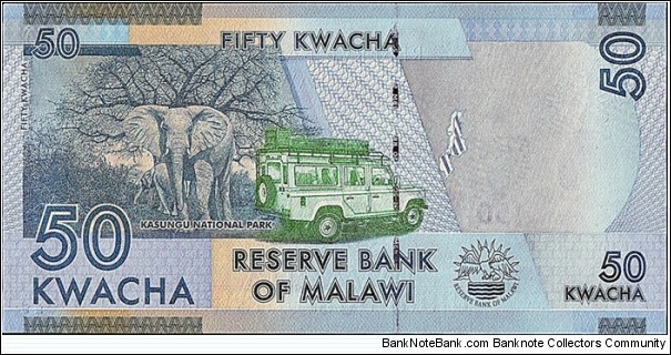 Banknote from Malawi year 2012