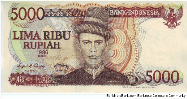  5000 Rupiah Banknote