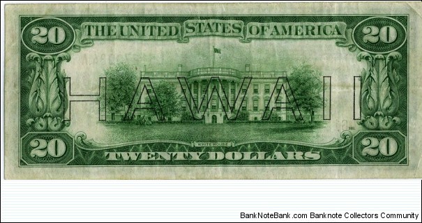 Banknote from USA year 1934