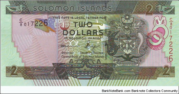  2 Dollars Banknote