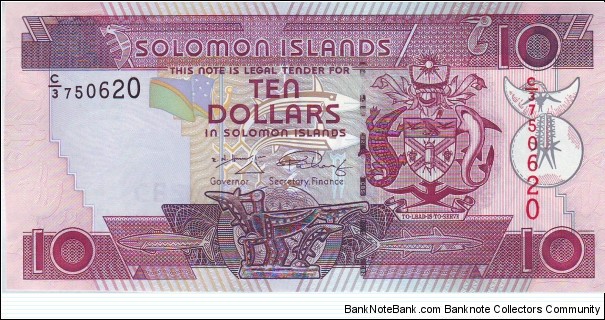  10 Dollars Banknote