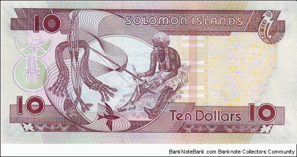 Banknote from Solomon Islands year 2006