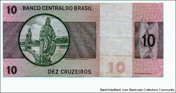 Banknote from Brazil year 1980