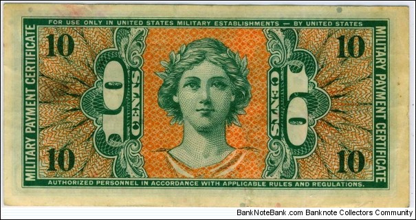 Banknote from USA year 1958