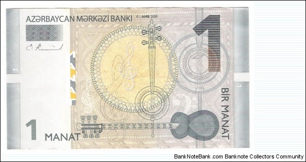 1 Manat Banknote