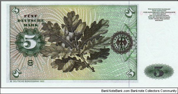 Banknote from Germany year 1980