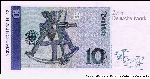 Banknote from Germany year 1993